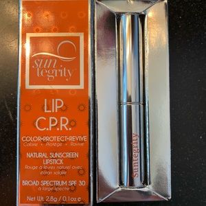 “Sunrise peach” - Suntegrity Lip CPR lipstick